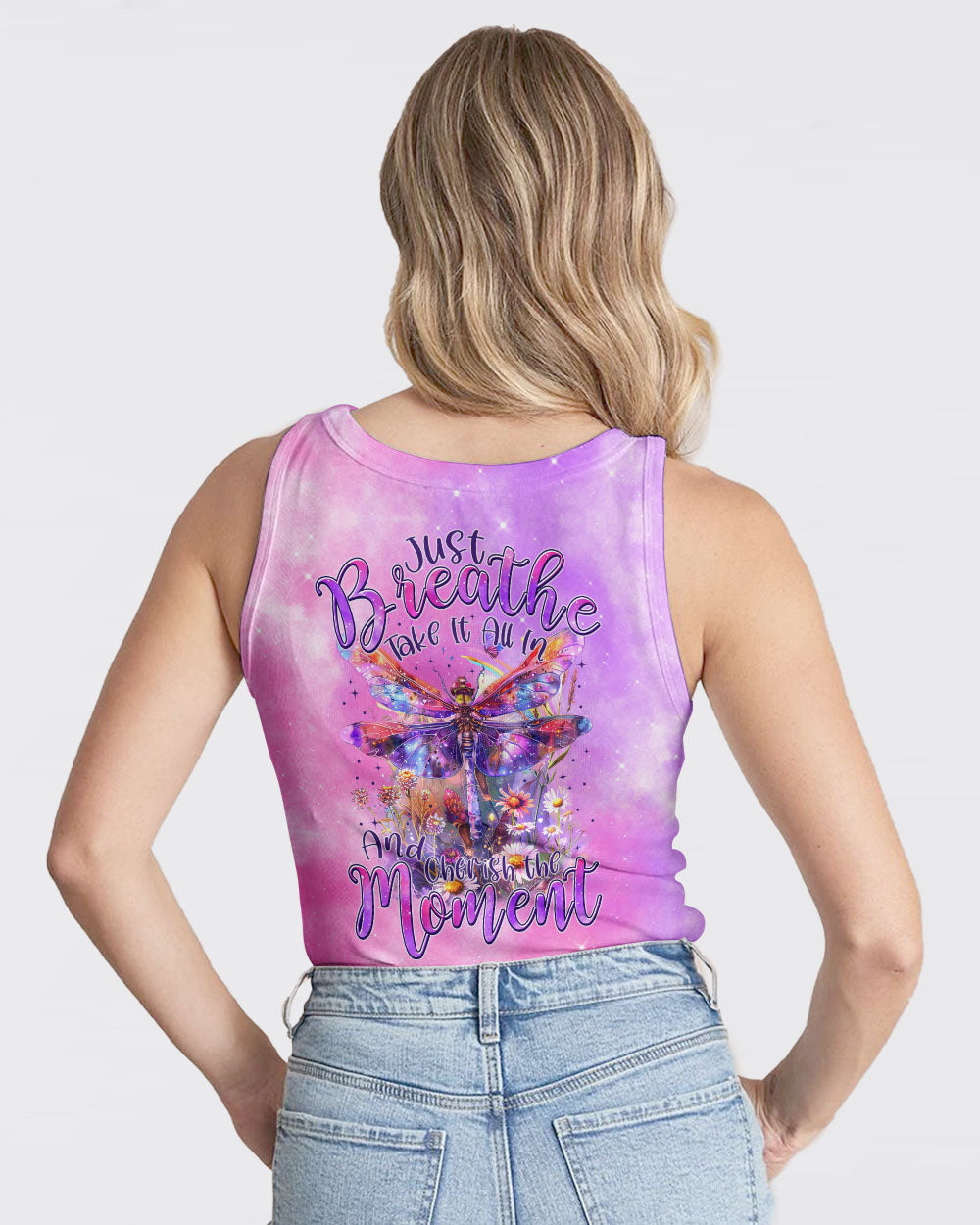 JUST BREATHE DRAGONFLY ALL OVER PRINT - TYTM1103242
