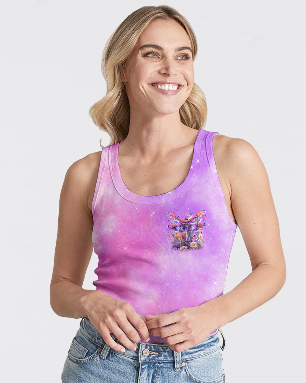 JUST BREATHE DRAGONFLY ALL OVER PRINT - TYTM1103242