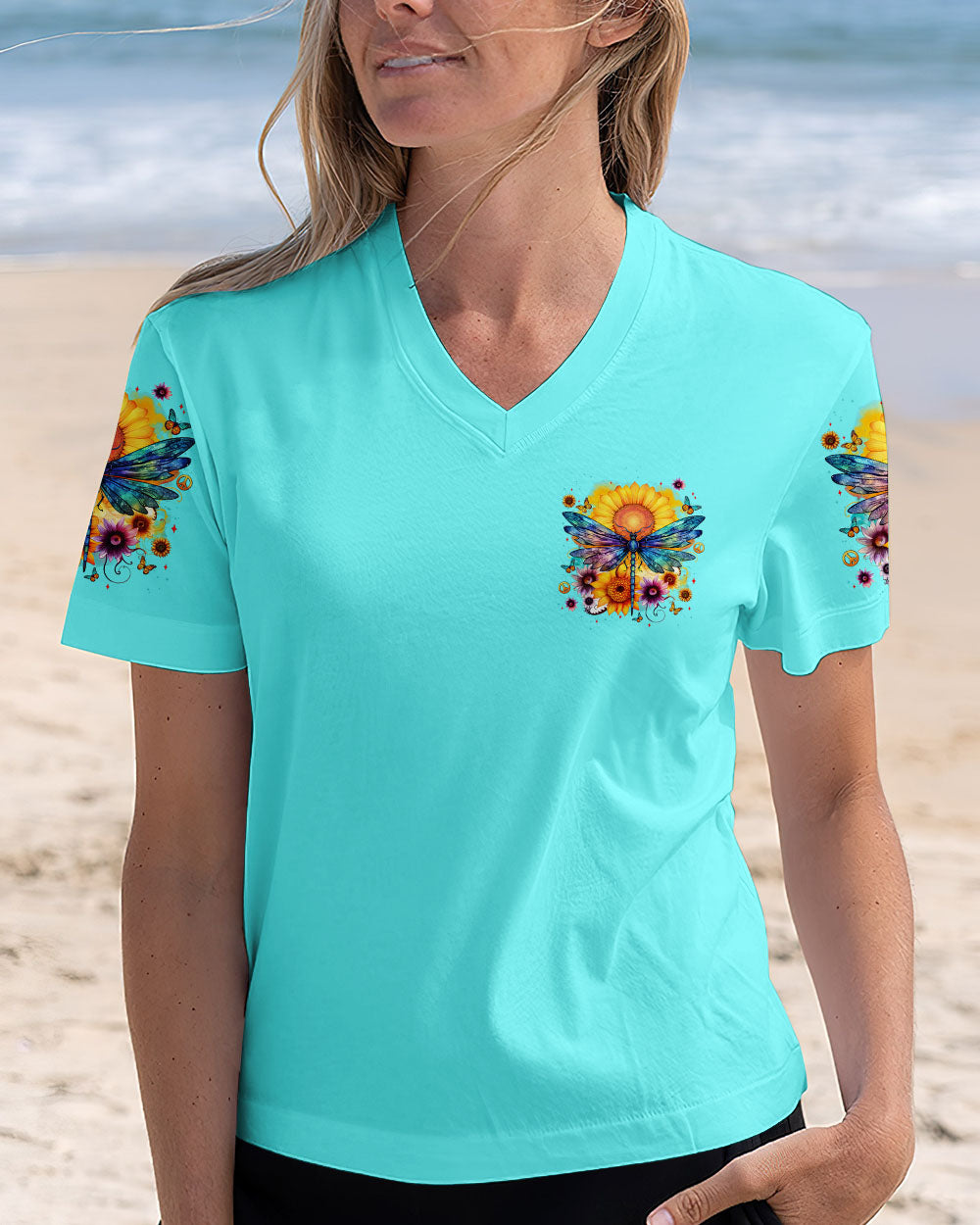JUST BREATHE DRAGONFLY ALL OVER PRINT - TYTM1103254