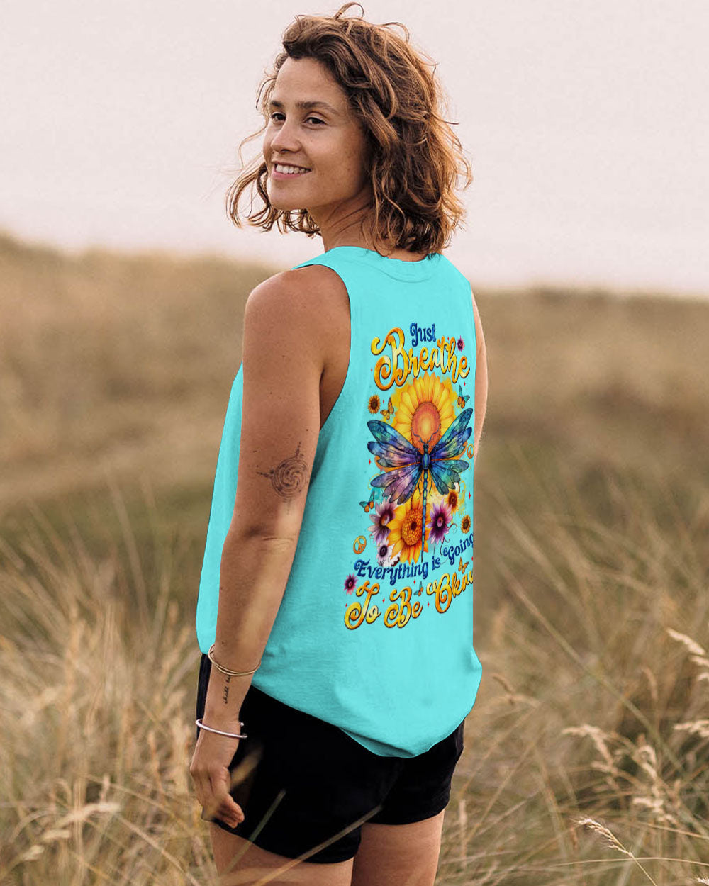 JUST BREATHE DRAGONFLY ALL OVER PRINT - TYTM1103254