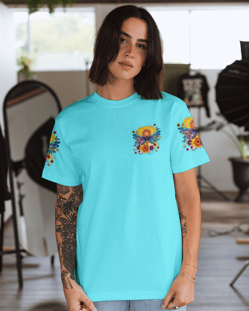JUST BREATHE DRAGONFLY ALL OVER PRINT - TYTM1103254