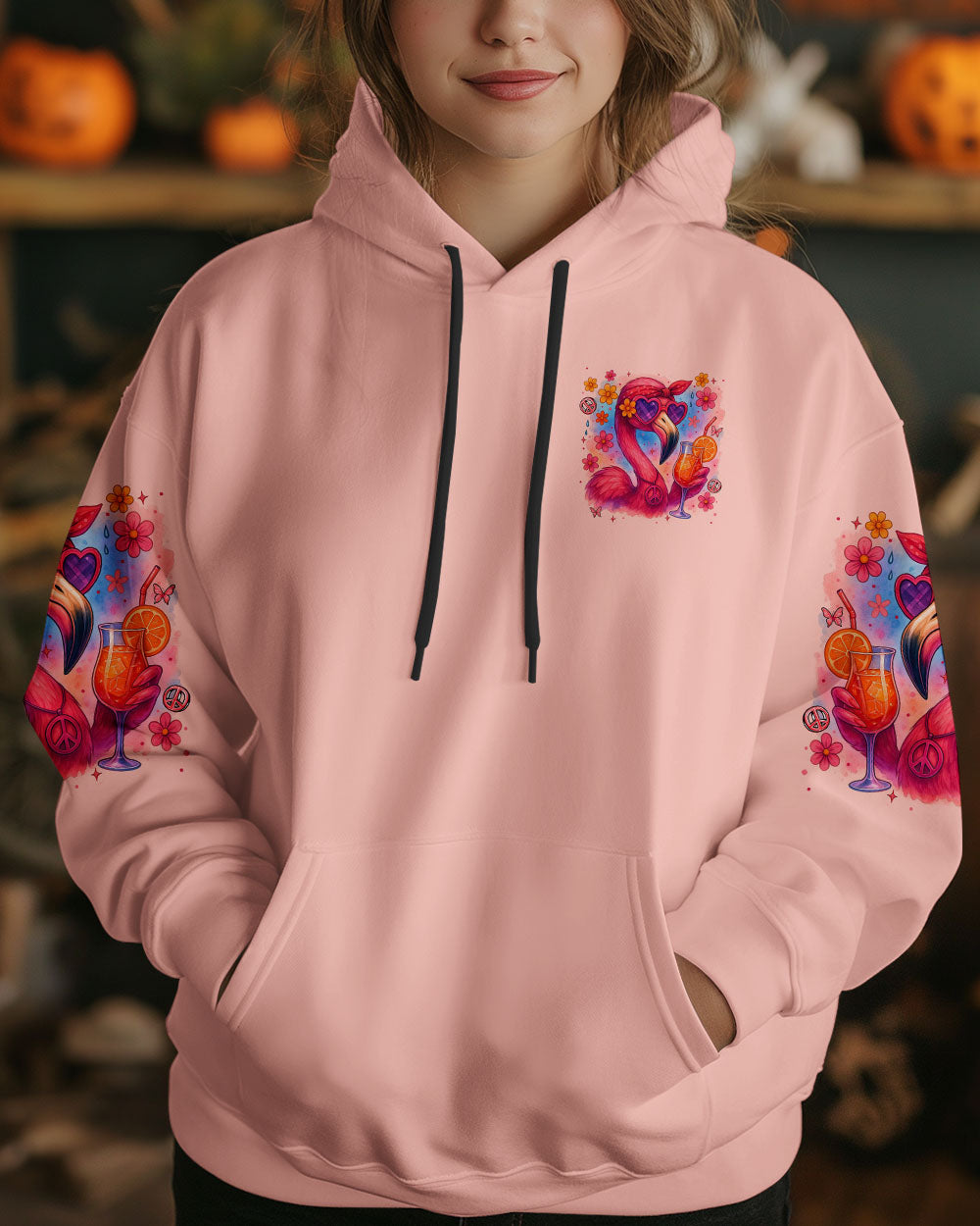 I'M JUST FANCY FLAMINGO ALL OVER PRINT - TYTM1104251