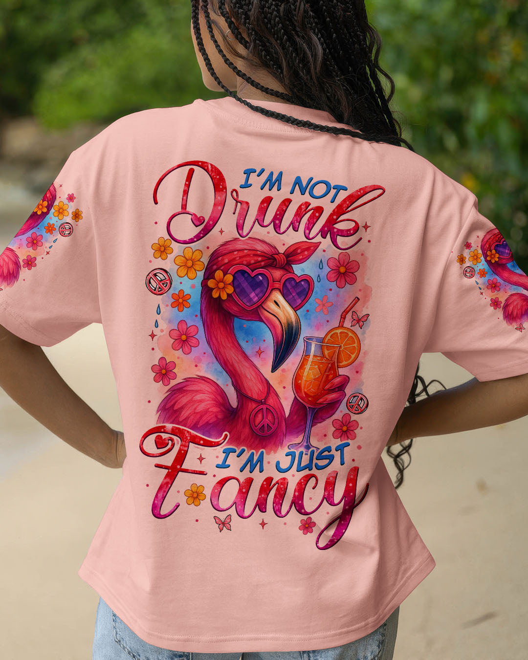I'M JUST FANCY FLAMINGO ALL OVER PRINT - TYTM1104251