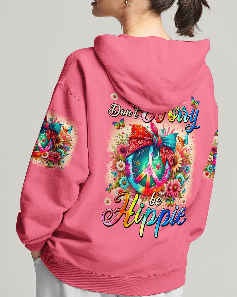 DON'T WORRY BE HIPPIE ALL OVER PRINT - TYTM1105242