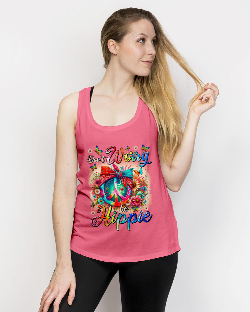DON'T WORRY BE HIPPIE ALL OVER PRINT - TYTM1105242