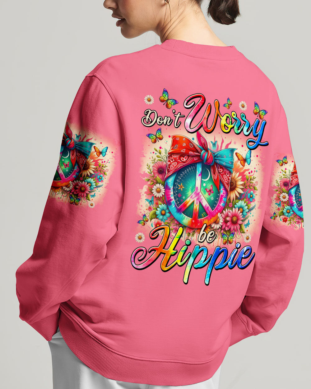 DON'T WORRY BE HIPPIE ALL OVER PRINT - TYTM1105242