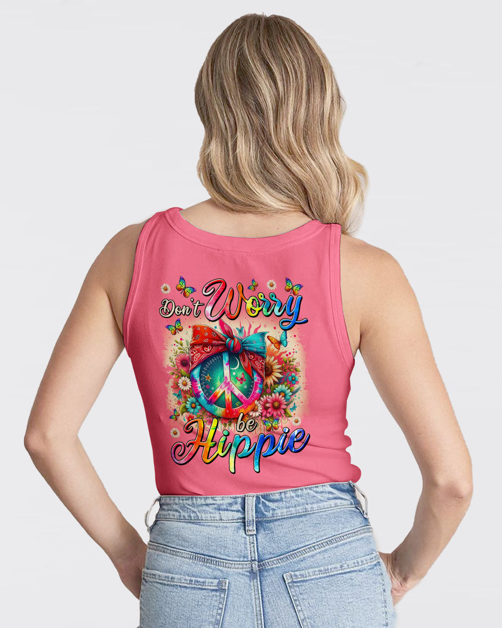DON'T WORRY BE HIPPIE ALL OVER PRINT - TYTM1105242