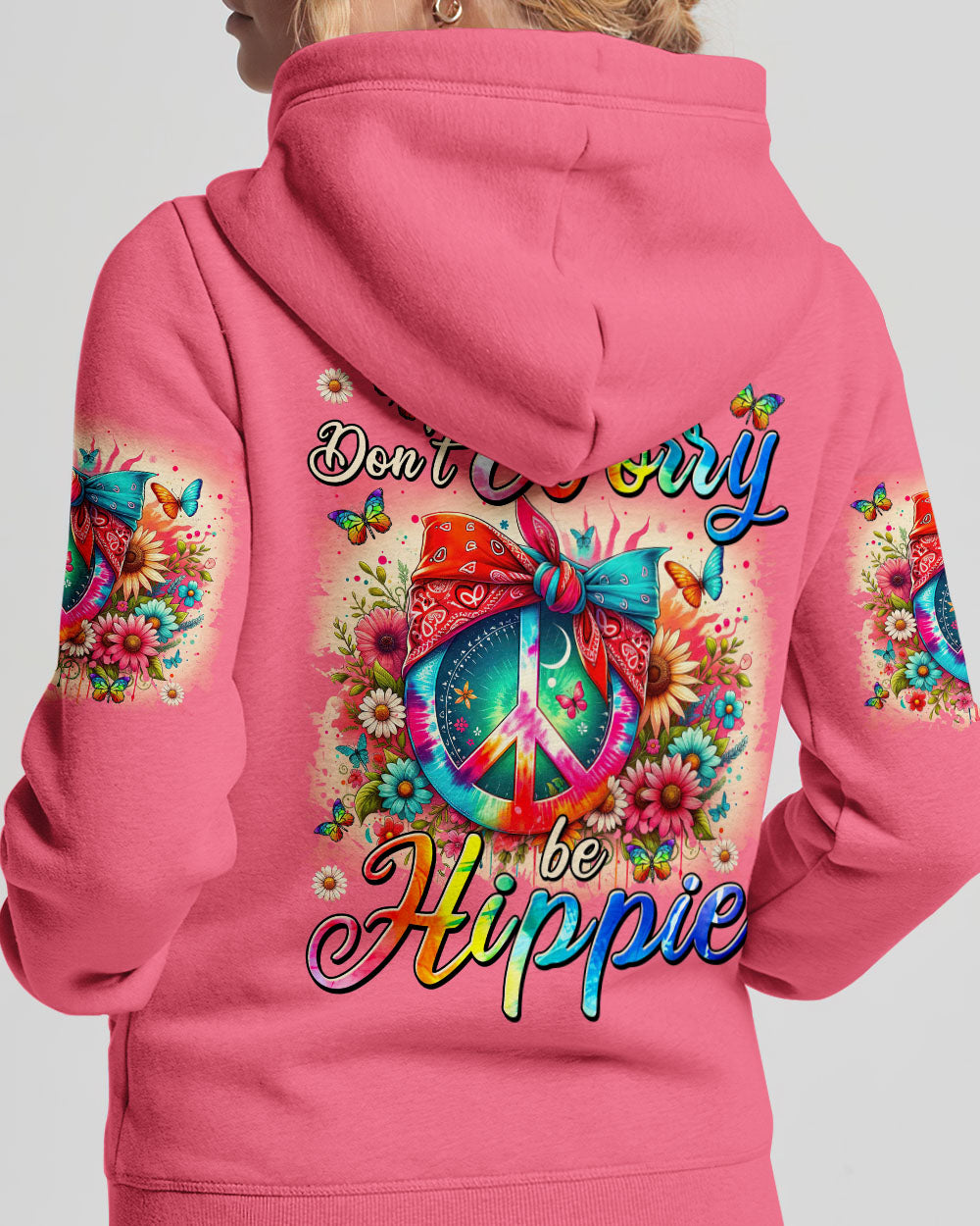 DON'T WORRY BE HIPPIE ALL OVER PRINT - TYTM1105242