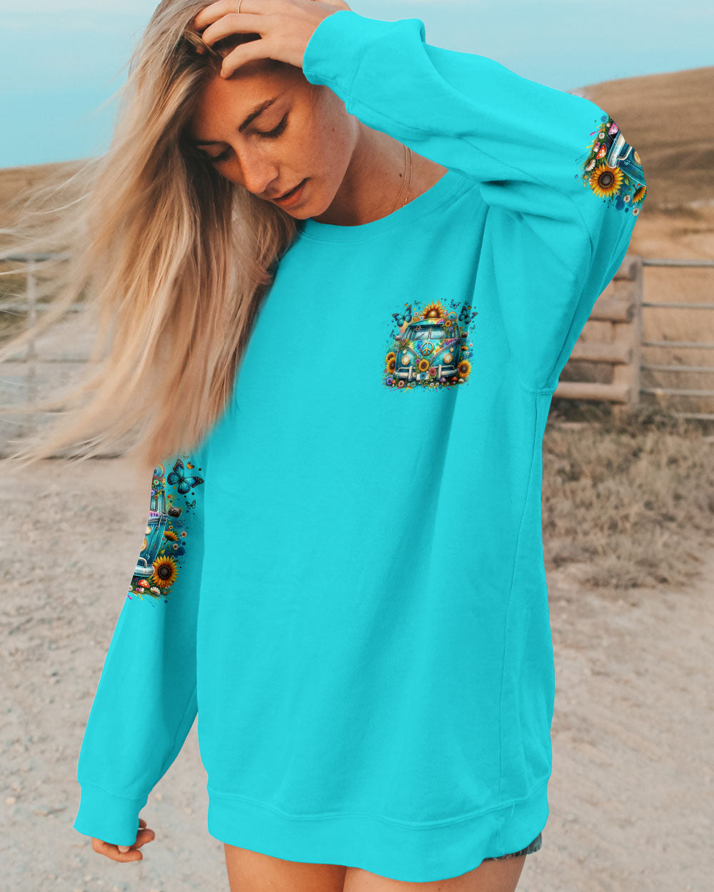 RUNNING AGAINST THE WIND ALL OVER PRINT - TYTM1105244