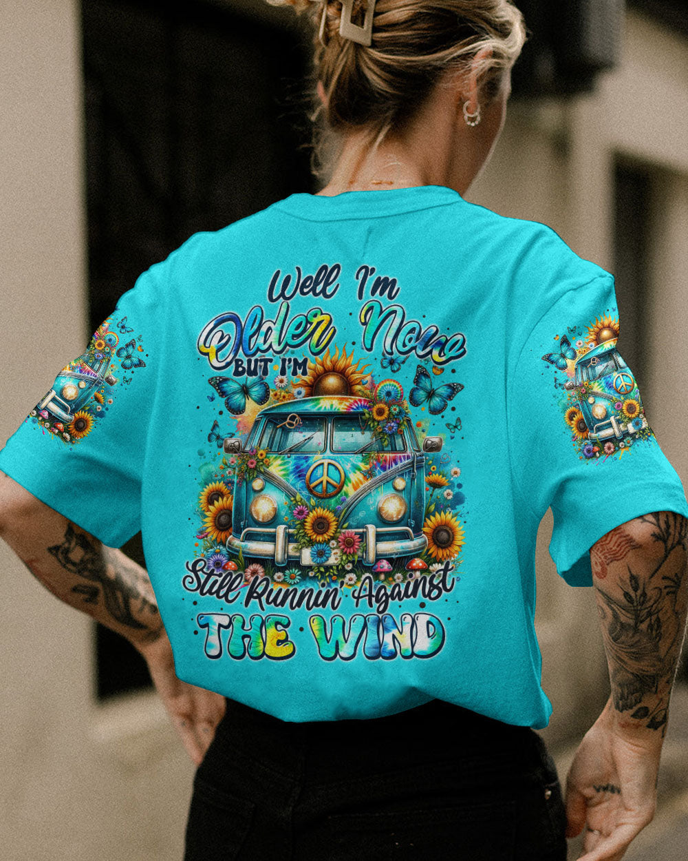 RUNNING AGAINST THE WIND ALL OVER PRINT - TYTM1105244