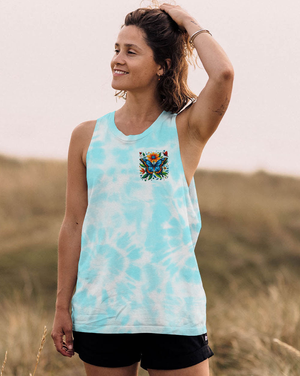 WHISPER WORDS OF WISDOM LET IT BE BUTTERFLY ALL OVER PRINT - TYTM1107252