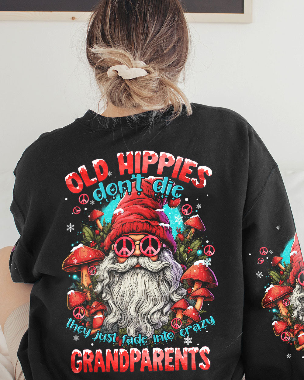 OLD HIPPIES SANTA CHRISTMAS ALL OVER PRINT - TYTM1109231