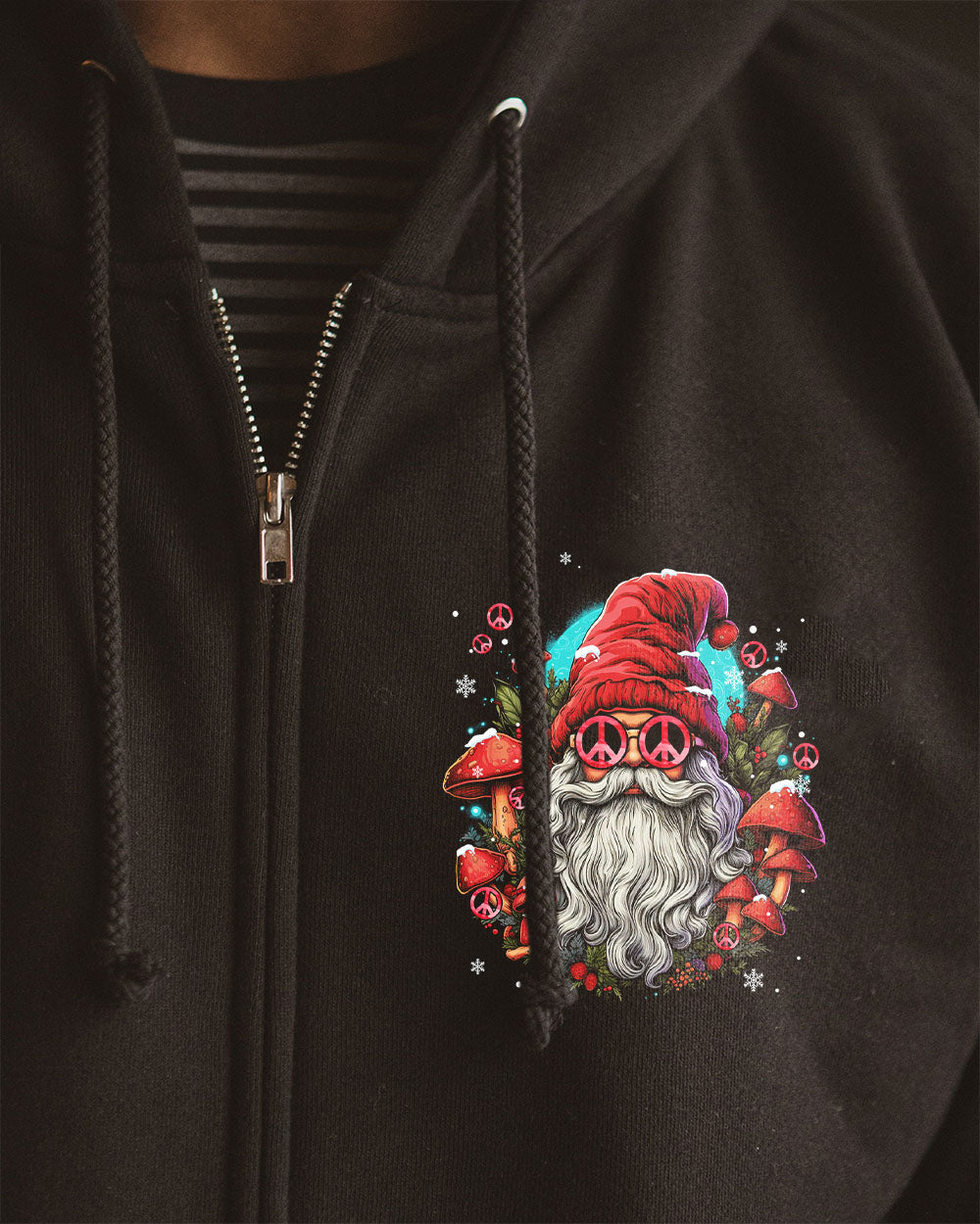 OLD HIPPIES SANTA CHRISTMAS ALL OVER PRINT - TYTM1109231