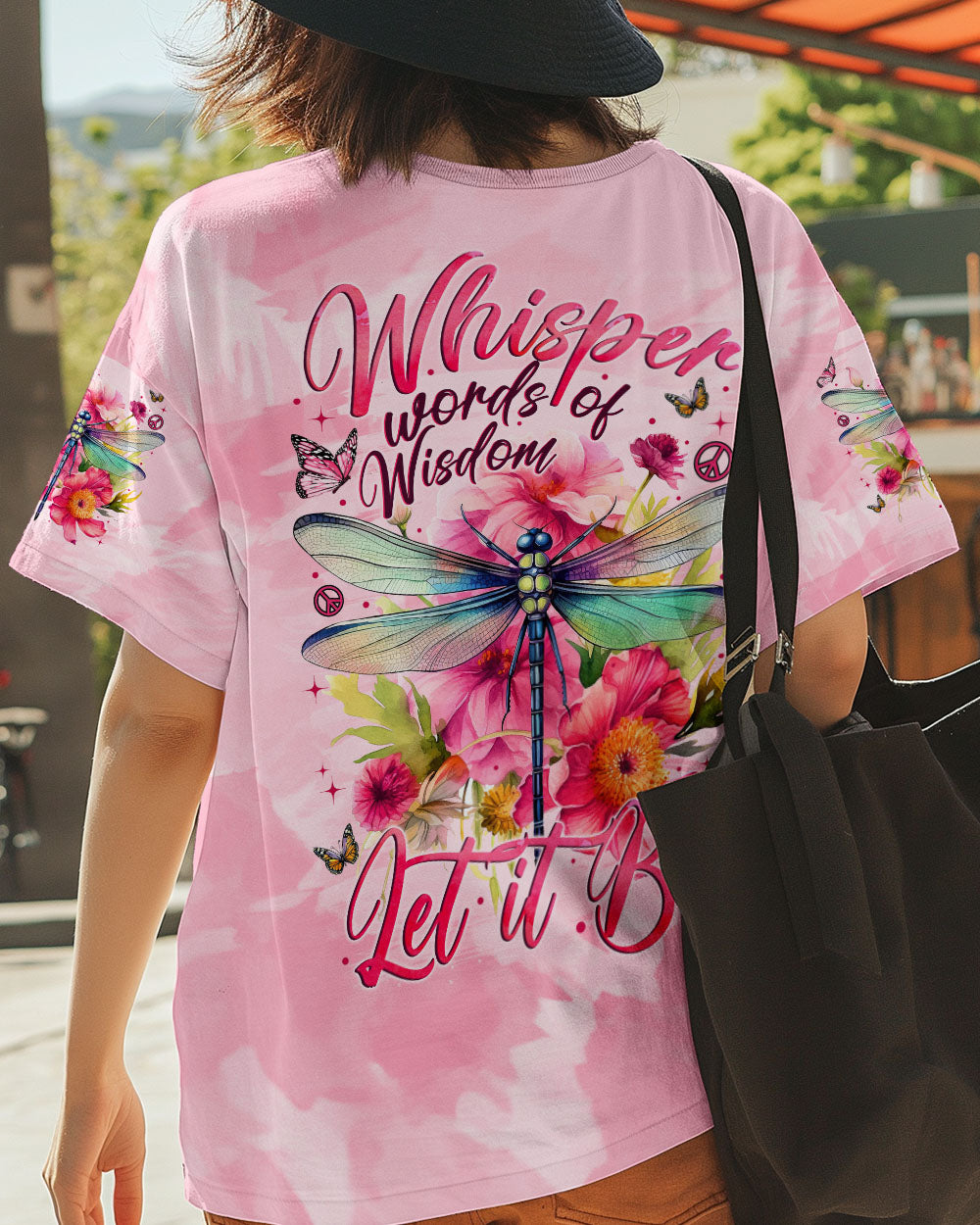 WHISPER WORDS OF WISDOM LET IT BE DRAGONLFY ALL OVER PRINT - TYTM1110241
