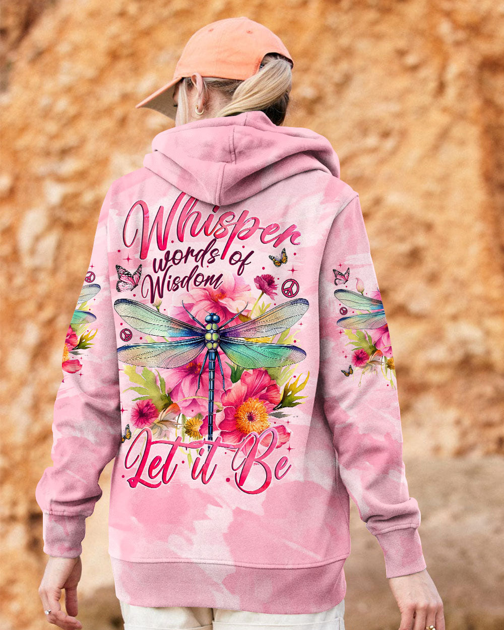 WHISPER WORDS OF WISDOM LET IT BE DRAGONLFY ALL OVER PRINT - TYTM1110241