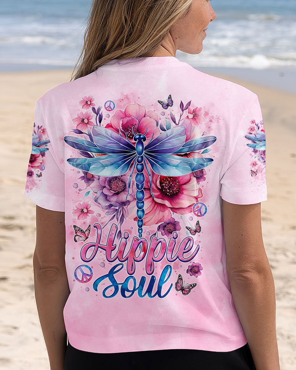 HIPPIE SOUL DRAGONFLY ALL OVER PRINT - TYTM1110244
