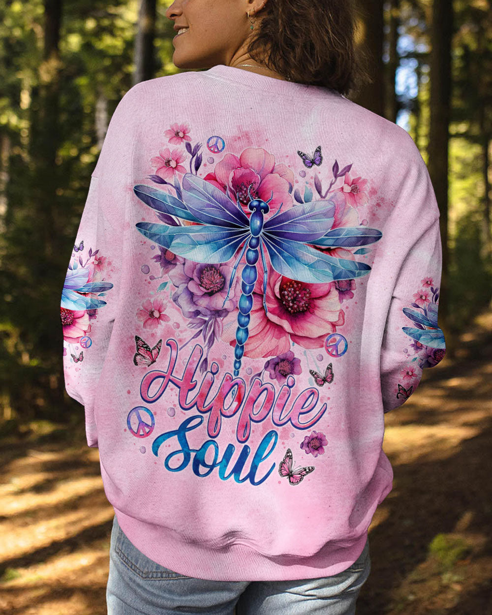HIPPIE SOUL DRAGONFLY ALL OVER PRINT - TYTM1110244