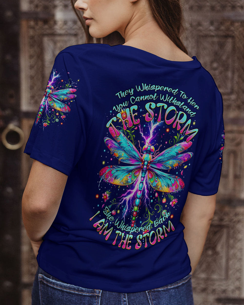I AM THE STORM DRAGONFLY ALL OVER PRINT - TYTM1112233