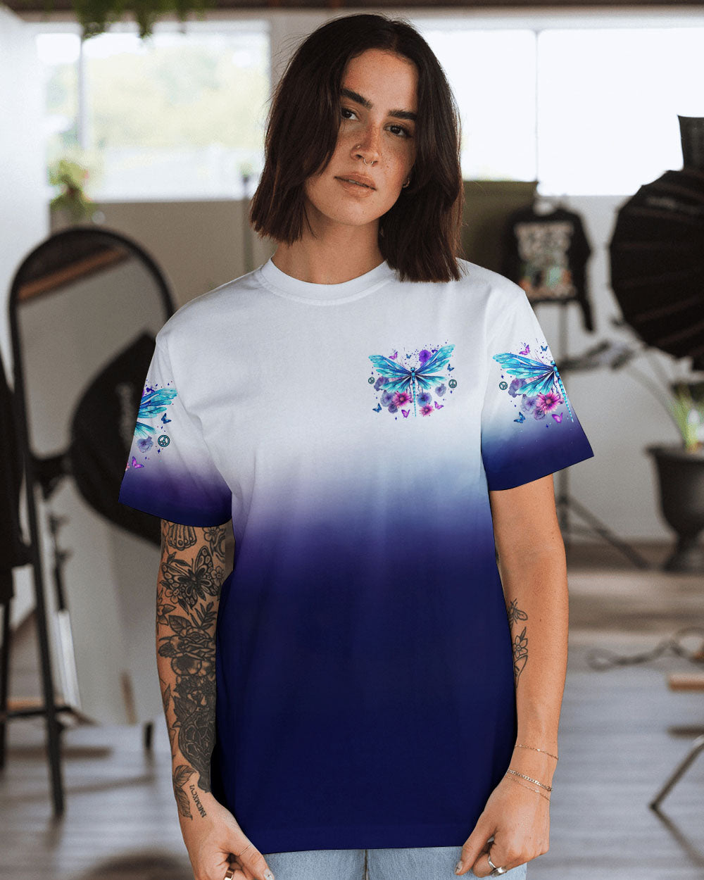 DREAM AS IF YOU LIVE FOREVER DRAGONFLY ALL OVER PRINT - TYTM1203254