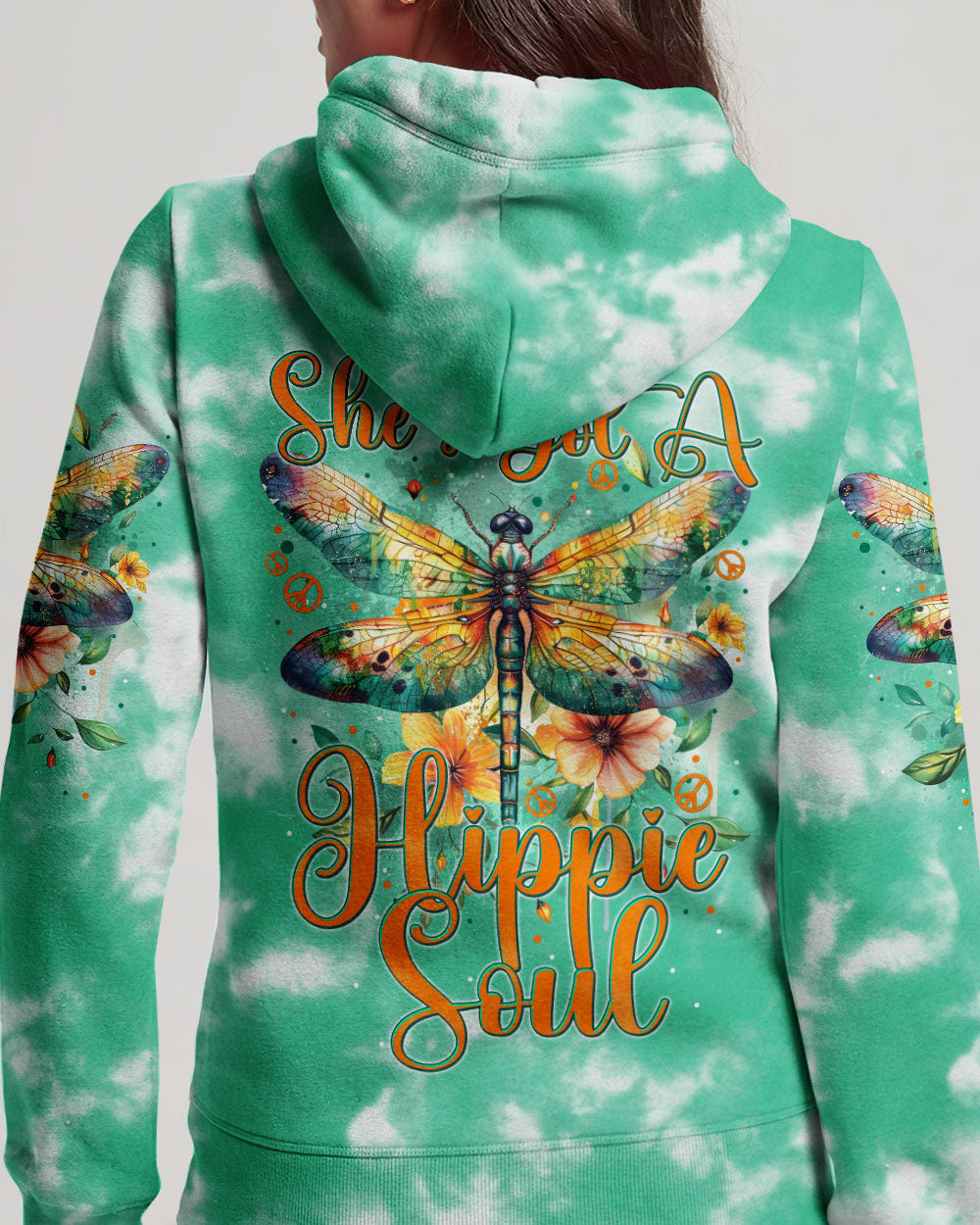 SHE'S GOT A HIPPIE SOUL DRAGONFLY ALL OVER PRINT - TYTM1204244