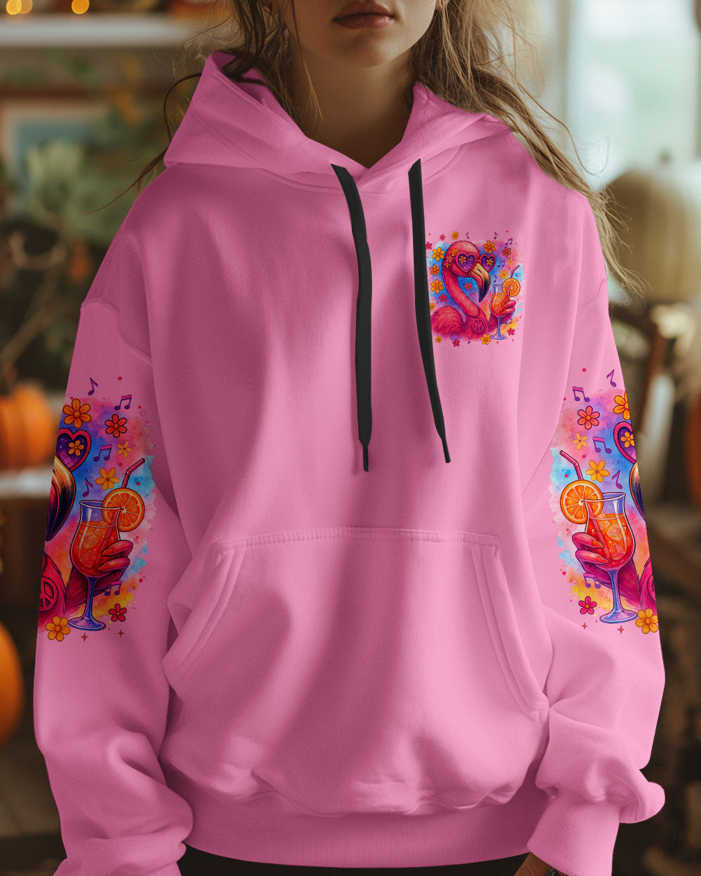 THE GIRLS ARE DRINKING AGAIN FLAMINGO ALL OVER PRINT - TYTM1204251