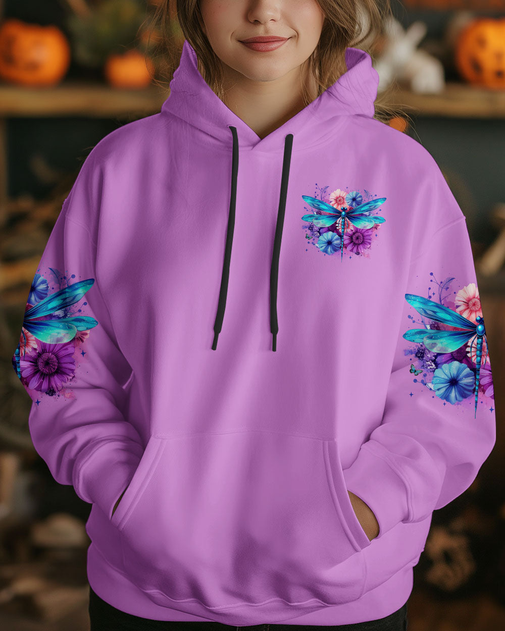 JUST BREATHE DRAGONFLY ALL OVER PRINT - TYTM1205252