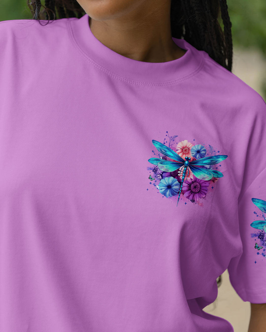 JUST BREATHE DRAGONFLY ALL OVER PRINT - TYTM1205252