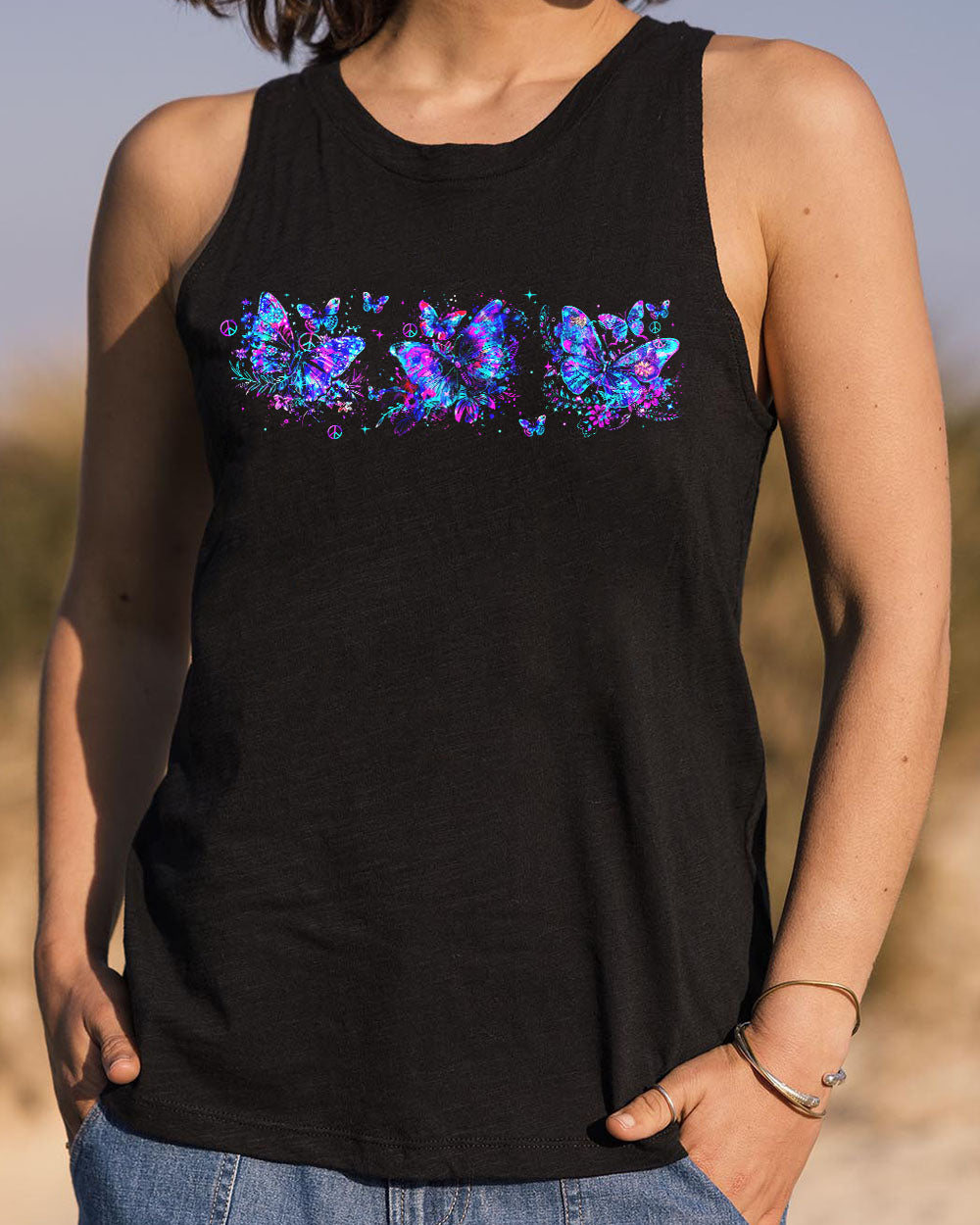 MY SOUL KNOWS YOU'RE AT PEACE BUTTERFLIES ALL OVER PRINT - TYTM1206244