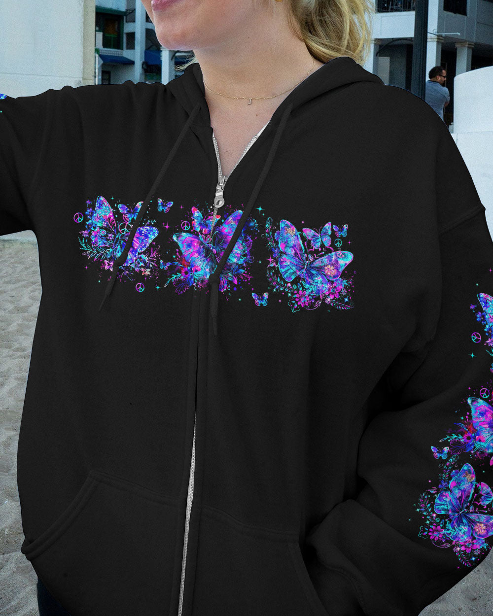 MY SOUL KNOWS YOU'RE AT PEACE BUTTERFLIES ALL OVER PRINT - TYTM1206244