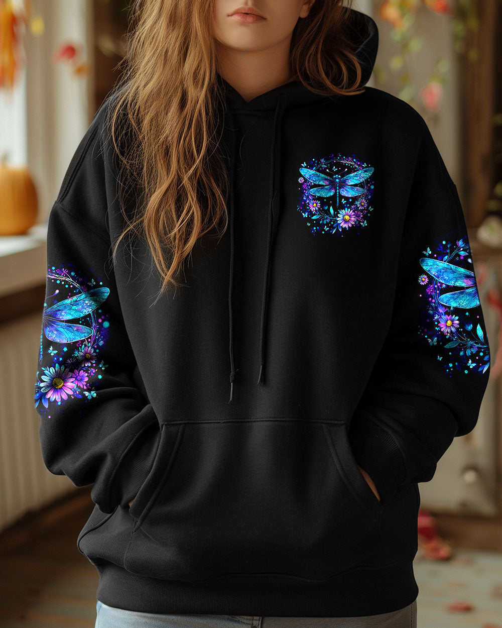 JUST BREATHE DRAGONFLY ALL OVER PRINT - TYTM1206251