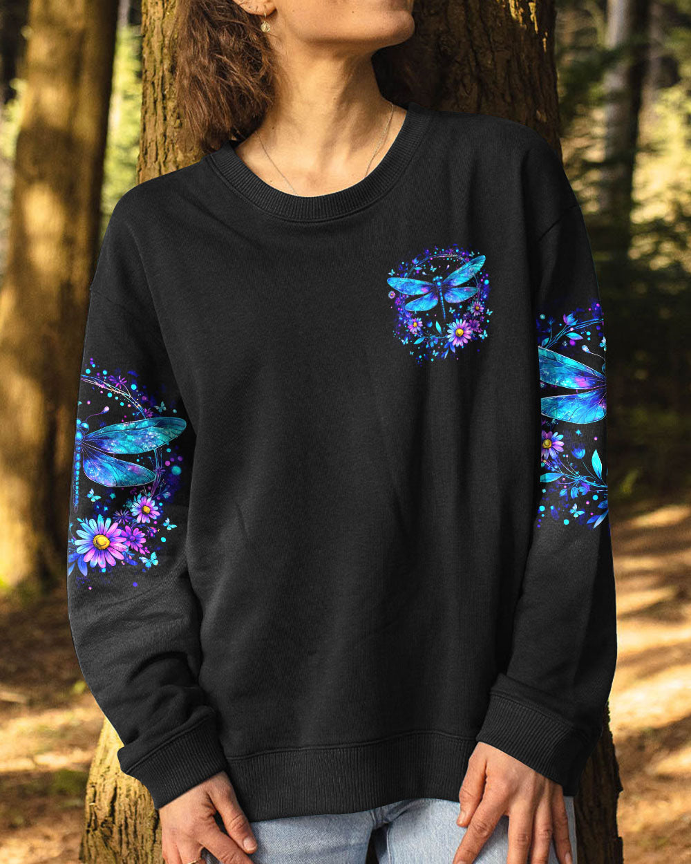 JUST BREATHE DRAGONFLY ALL OVER PRINT - TYTM1206251