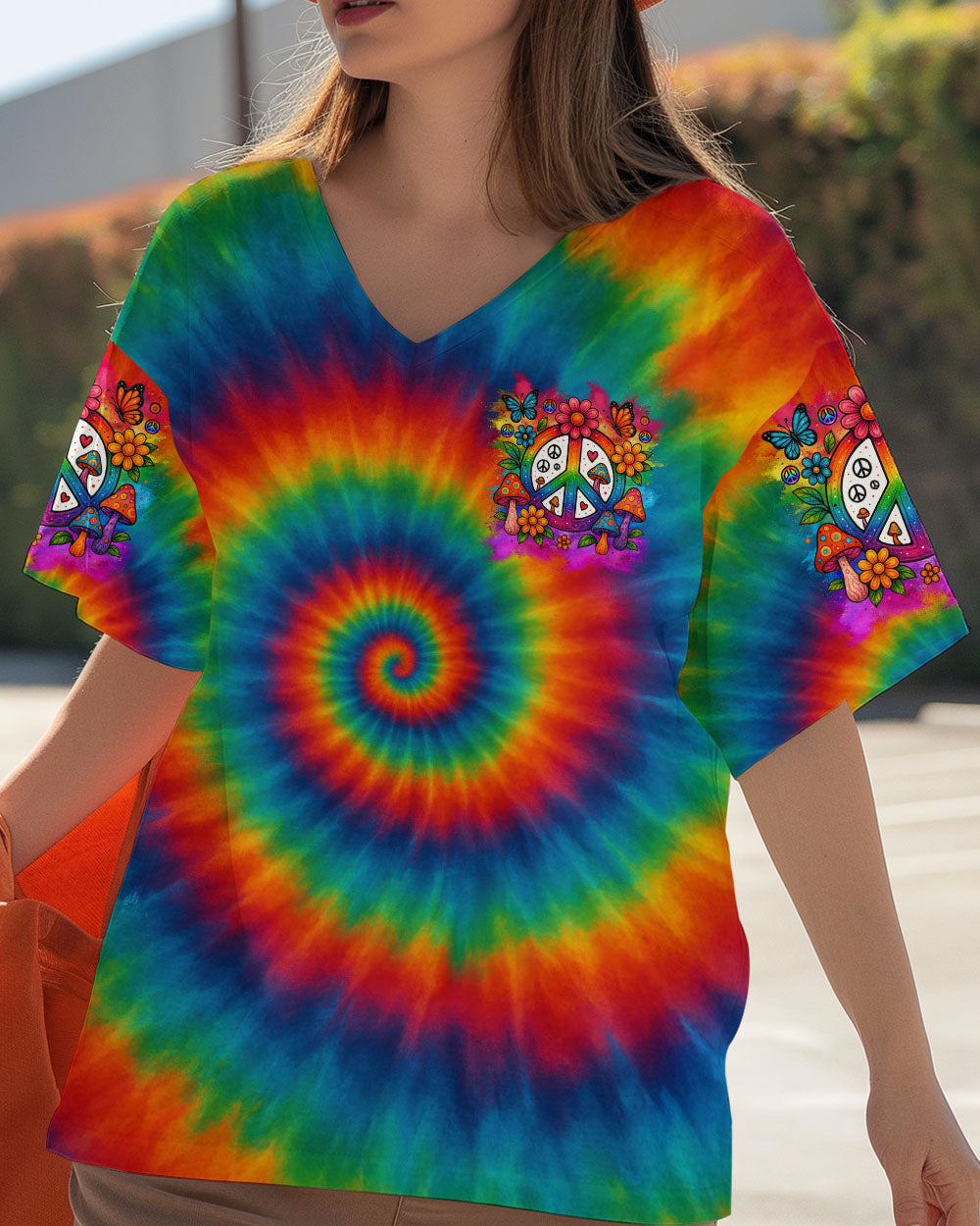 IN A WORLD WHERE YOU CAN BE ANYTHING BE KIND TIE DYE ALL OVER PRINT - TYTM1206253