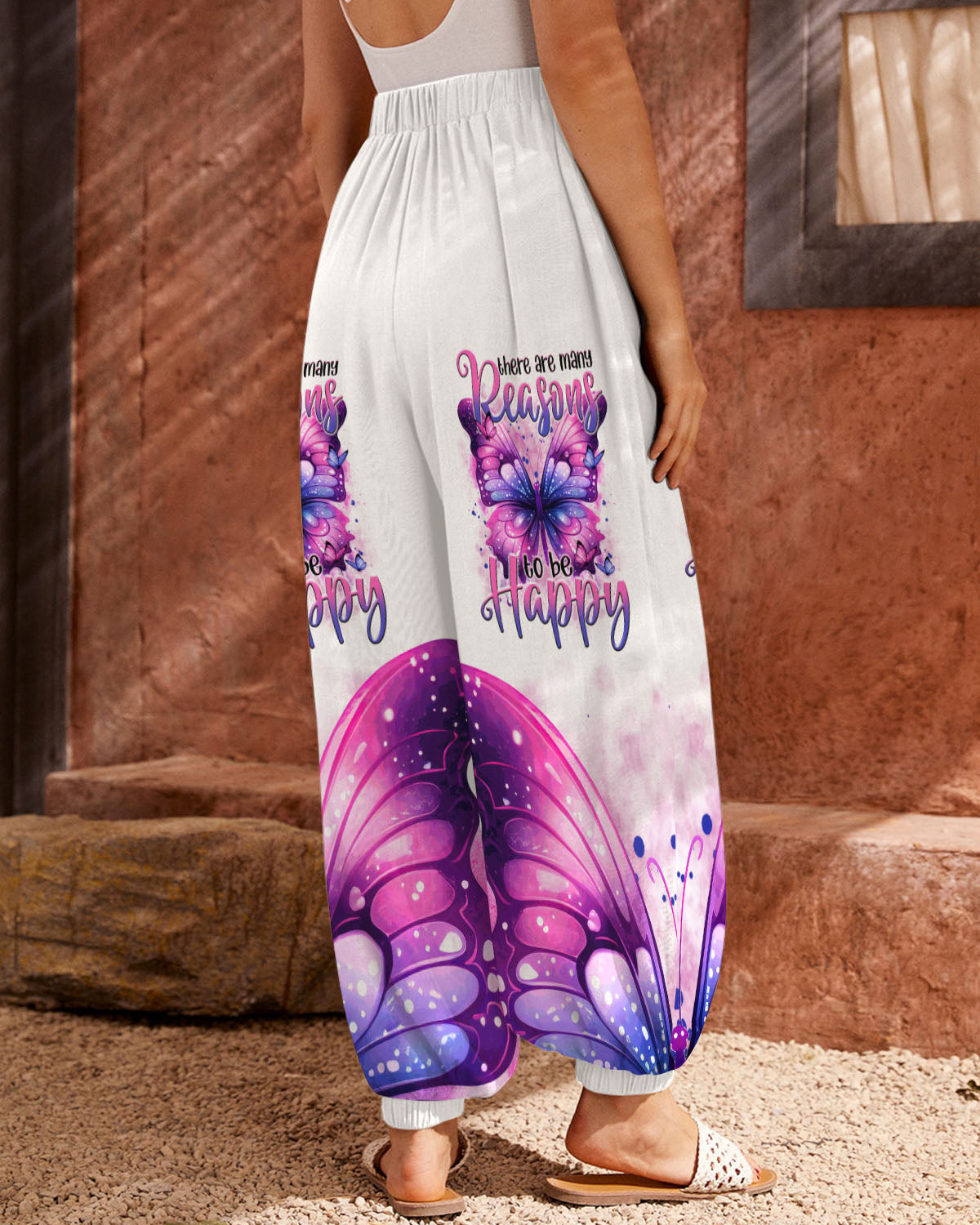 REASONS TO BE HAPPY BUTTERFLY ALL OVER PRINT - TYTM1208232