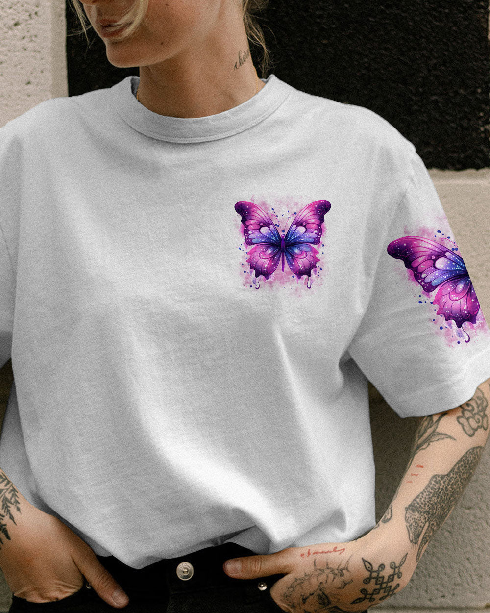 REASONS TO BE HAPPY BUTTERFLY ALL OVER PRINT - TYTM1208232