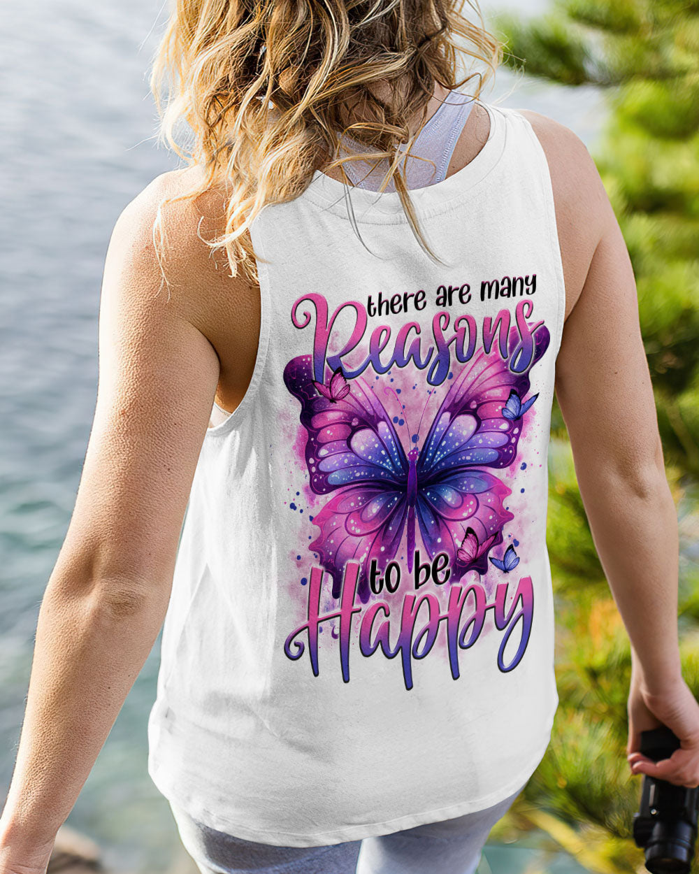 REASONS TO BE HAPPY BUTTERFLY ALL OVER PRINT - TYTM1208232