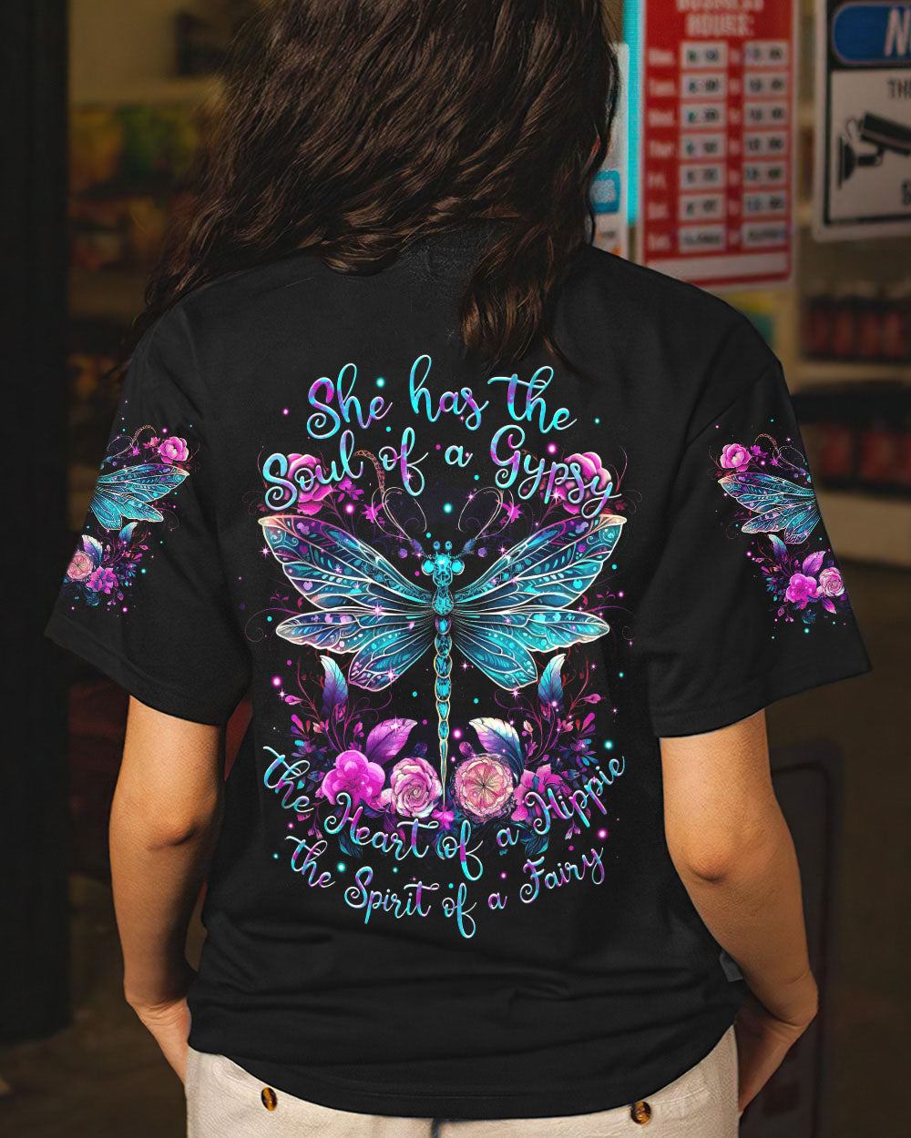 SPIRIT OF A FAIRY DRAGONFLY ALL OVER PRINT - TYTM1210233