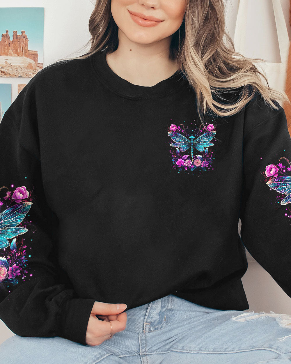 SPIRIT OF A FAIRY DRAGONFLY ALL OVER PRINT - TYTM1210233