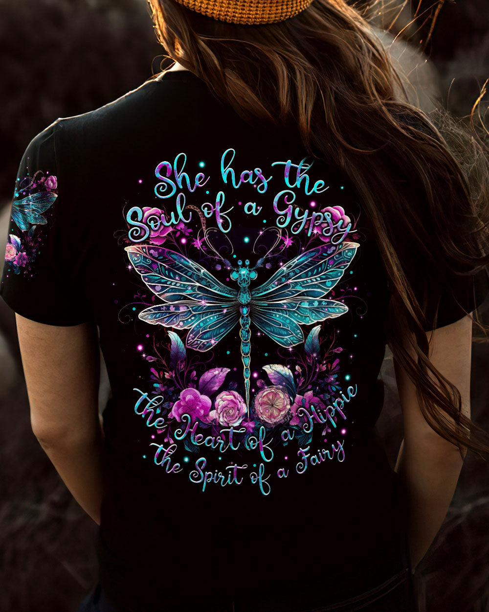 SPIRIT OF A FAIRY DRAGONFLY ALL OVER PRINT - TYTM1210233