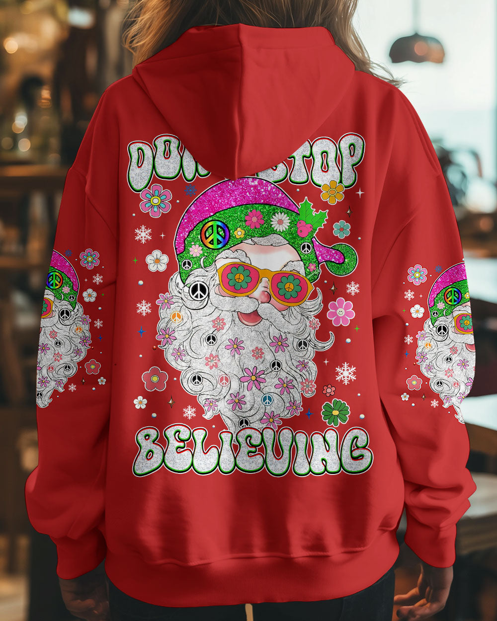 DON'T STOP BELIEVING CHRISTMAS ALL OVER PRINT - TYTM1211242