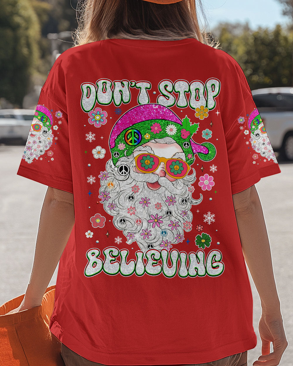 DON'T STOP BELIEVING CHRISTMAS ALL OVER PRINT - TYTM1211242