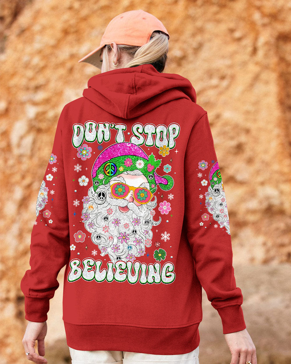 DON'T STOP BELIEVING CHRISTMAS ALL OVER PRINT - TYTM1211242