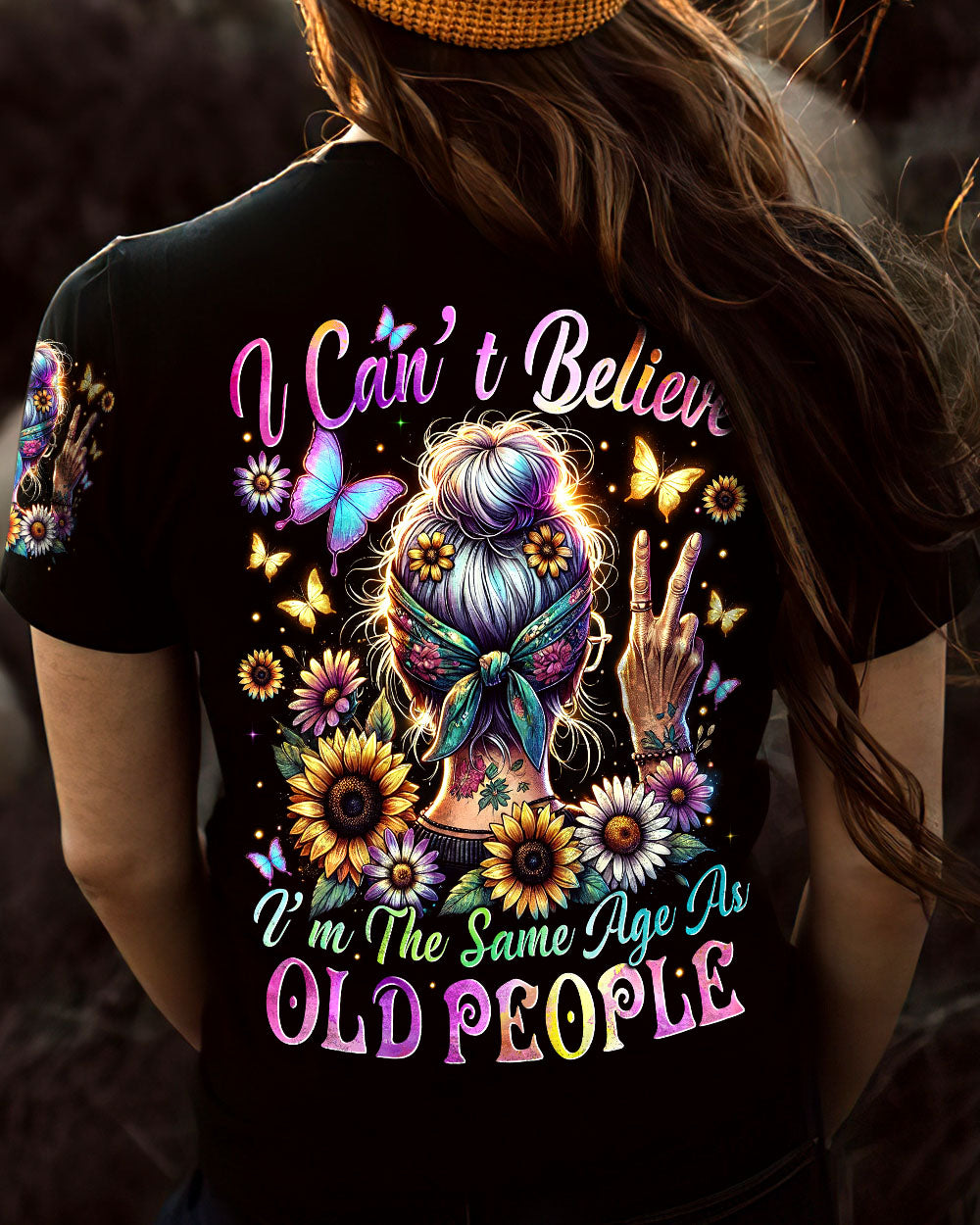 I CAN'T BELIEVE I'M THE SAGE AS OLD PEOPLE ALL OVER PRINT - TYTM1301252
