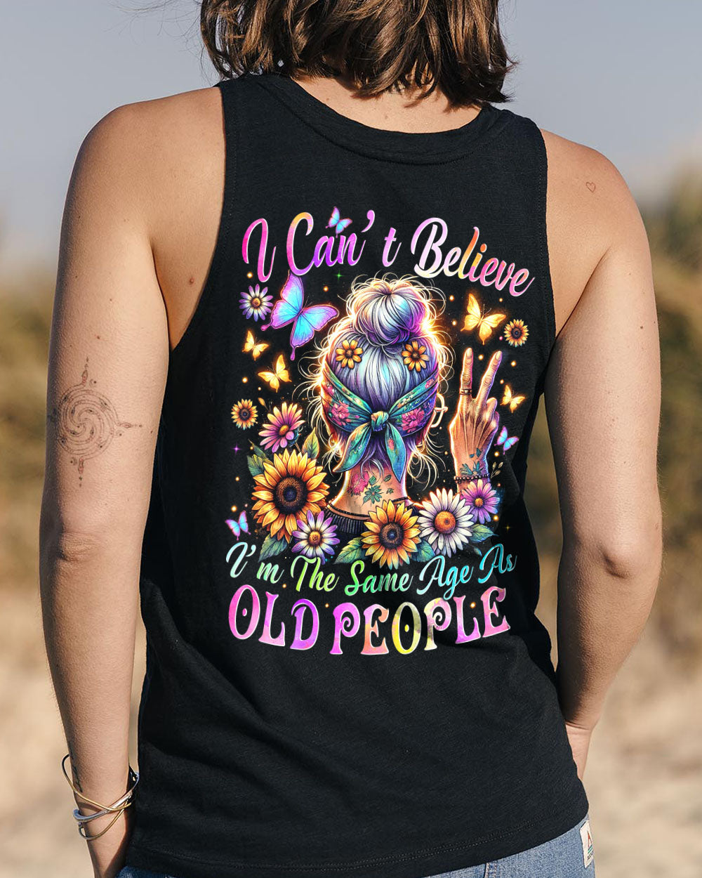 I CAN'T BELIEVE I'M THE SAGE AS OLD PEOPLE ALL OVER PRINT - TYTM1301252