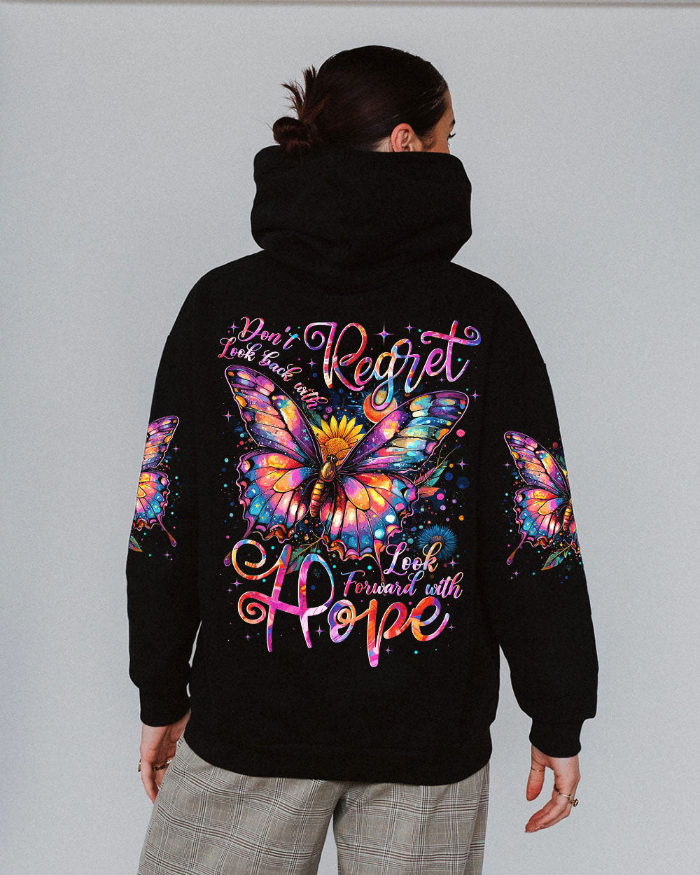 LOOK FORWARD WITH HOPE BUTTERFLY ALL OVER PRINT - TYTM1309242