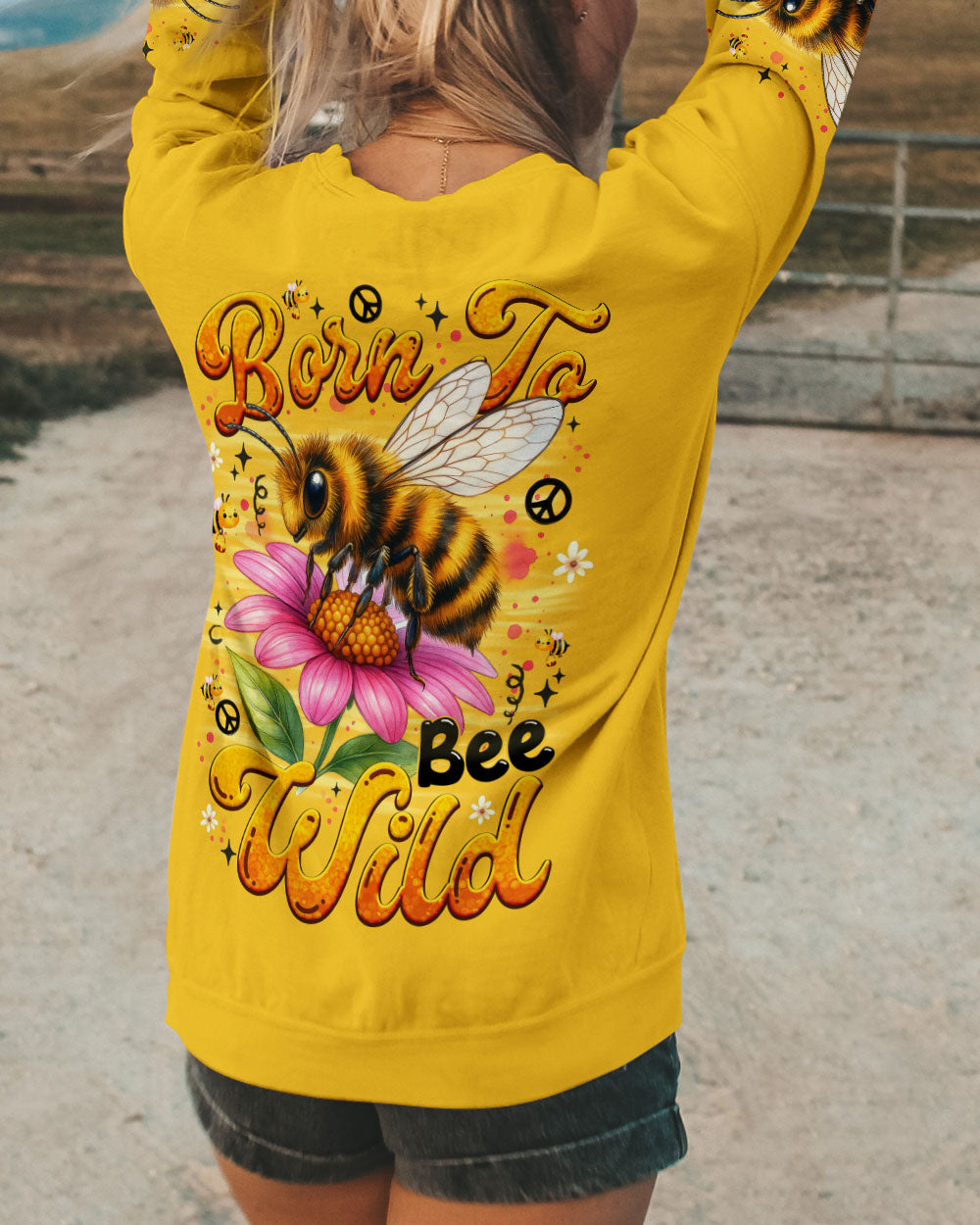 BORN TO BEE WILD ALL OVER PRINT - TYTM1406253