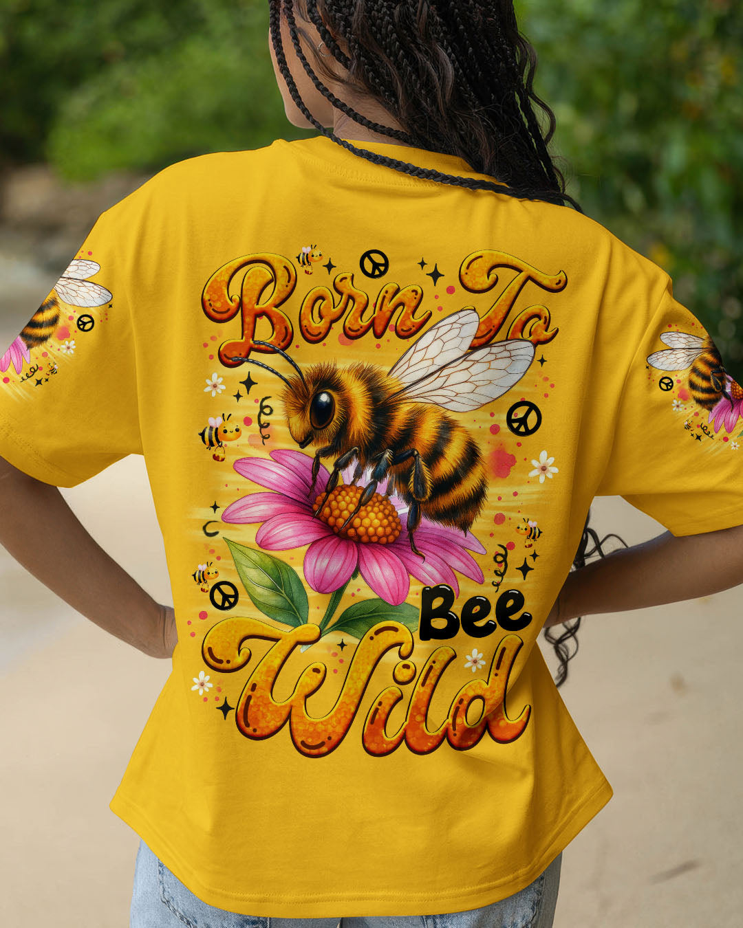 BORN TO BEE WILD ALL OVER PRINT - TYTM1406253