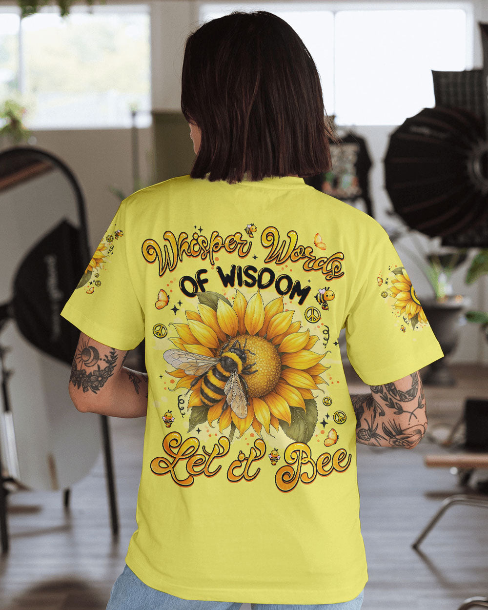 WHISPER WORDS OF WISDOM LET IT BEE ALL OVER PRINT - TYTM1406254