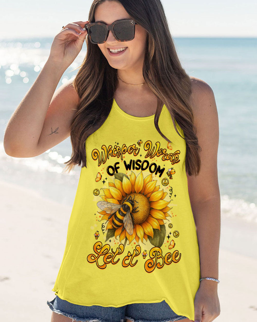 WHISPER WORDS OF WISDOM LET IT BEE ALL OVER PRINT - TYTM1406254
