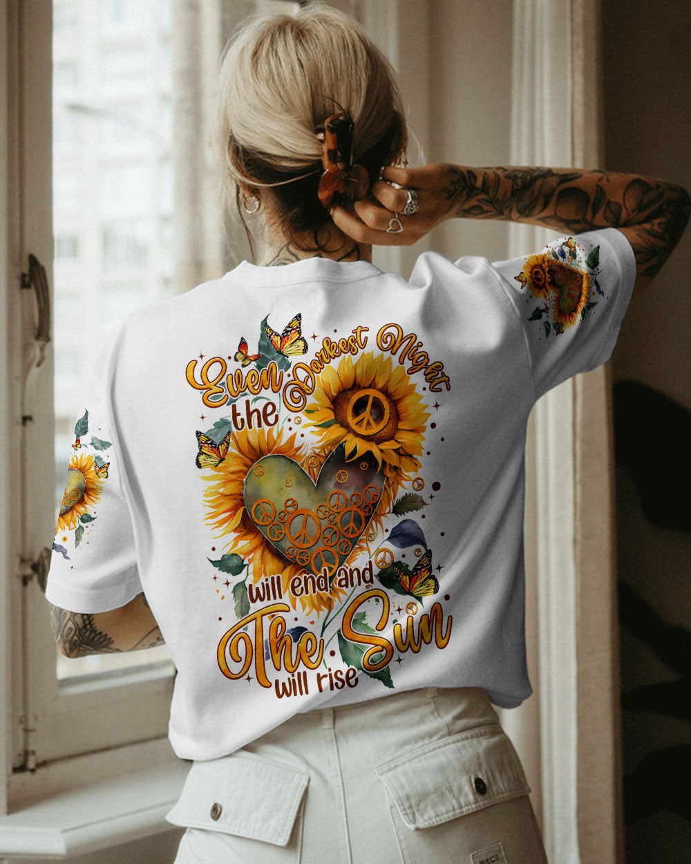 THE SUN WILL RISE ALL OVER PRINT - TYTM1408231