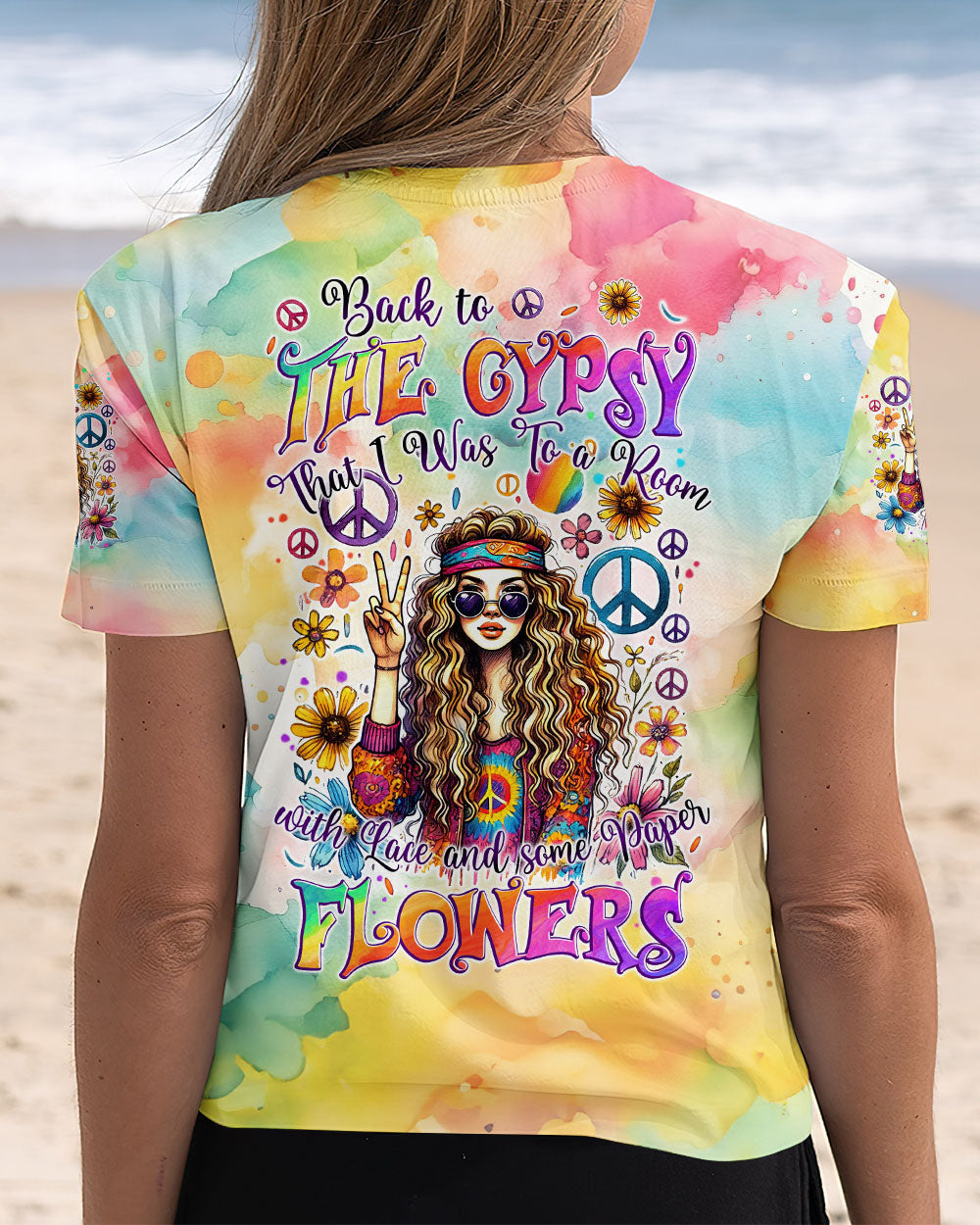 BACK TO THE GYPSY THAT I WAS ALL OVER PRINT - TYTM1408242